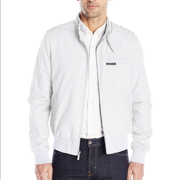 light grey members only jacket